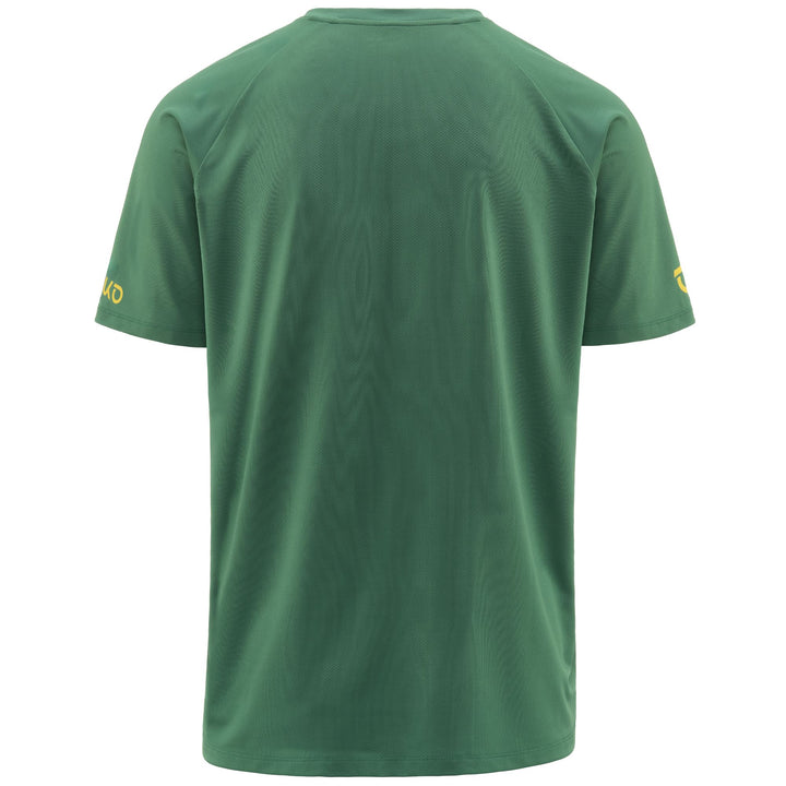 Active Jerseys Man ADVENTURE GRAPHIC JERSEY Shirt GREEN SHERWOOD Dressed Side (jpg Rgb)		