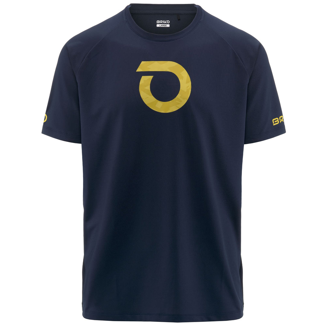 Blue Men's Cycling Jersey for Mountain Biking 01