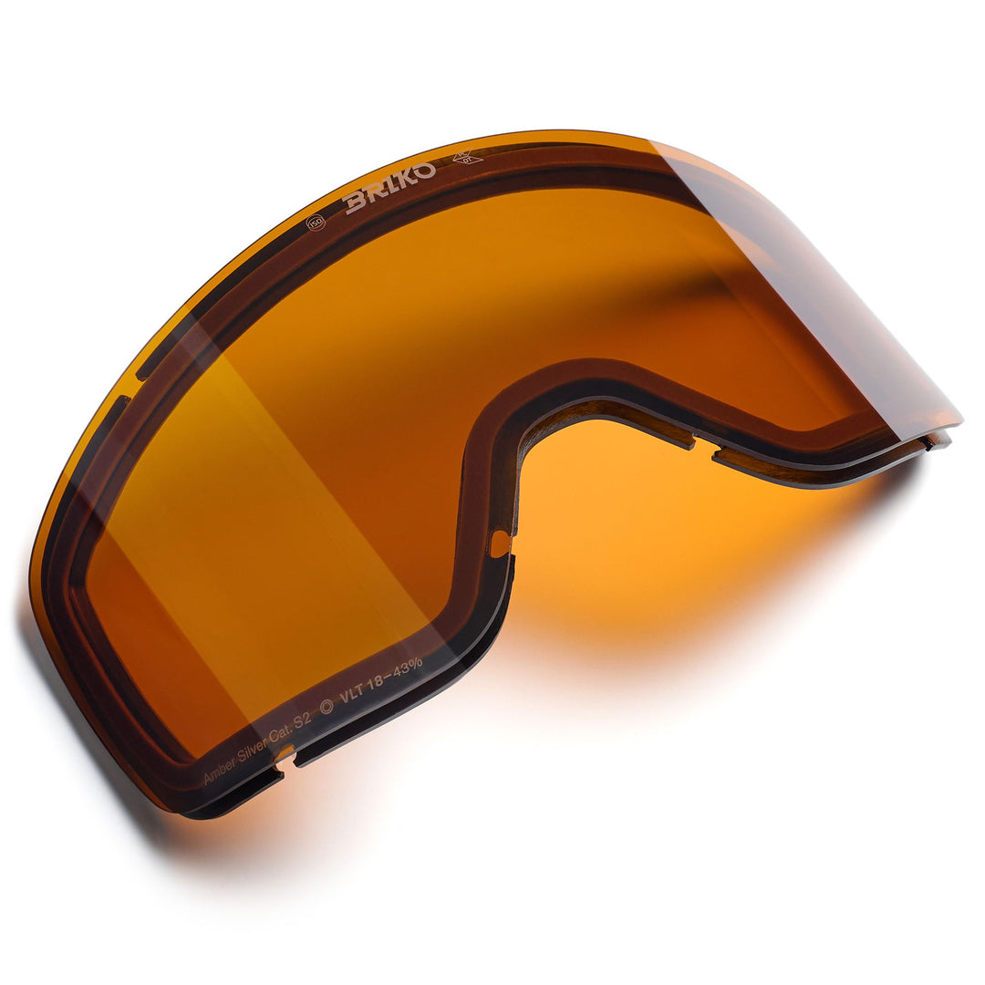 Lenti di ricambio per occhiali da sci unisex gialli 01