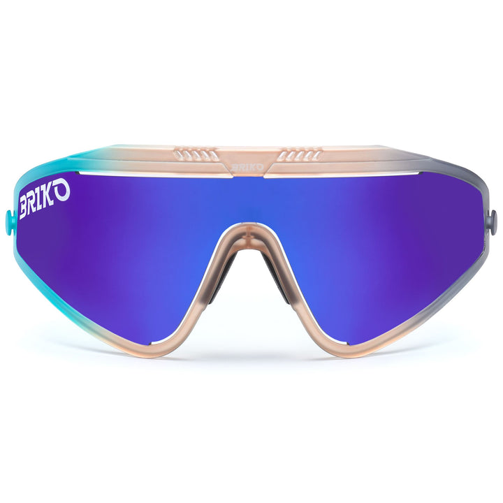 Unisex Blue and Pink Sports Sunglasses with UV Protection 2