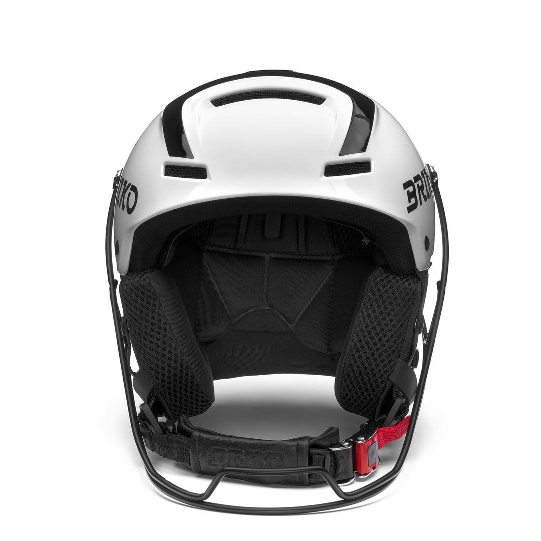 Casco da sci unisex grigio e bianco con sistema di ventilazione main