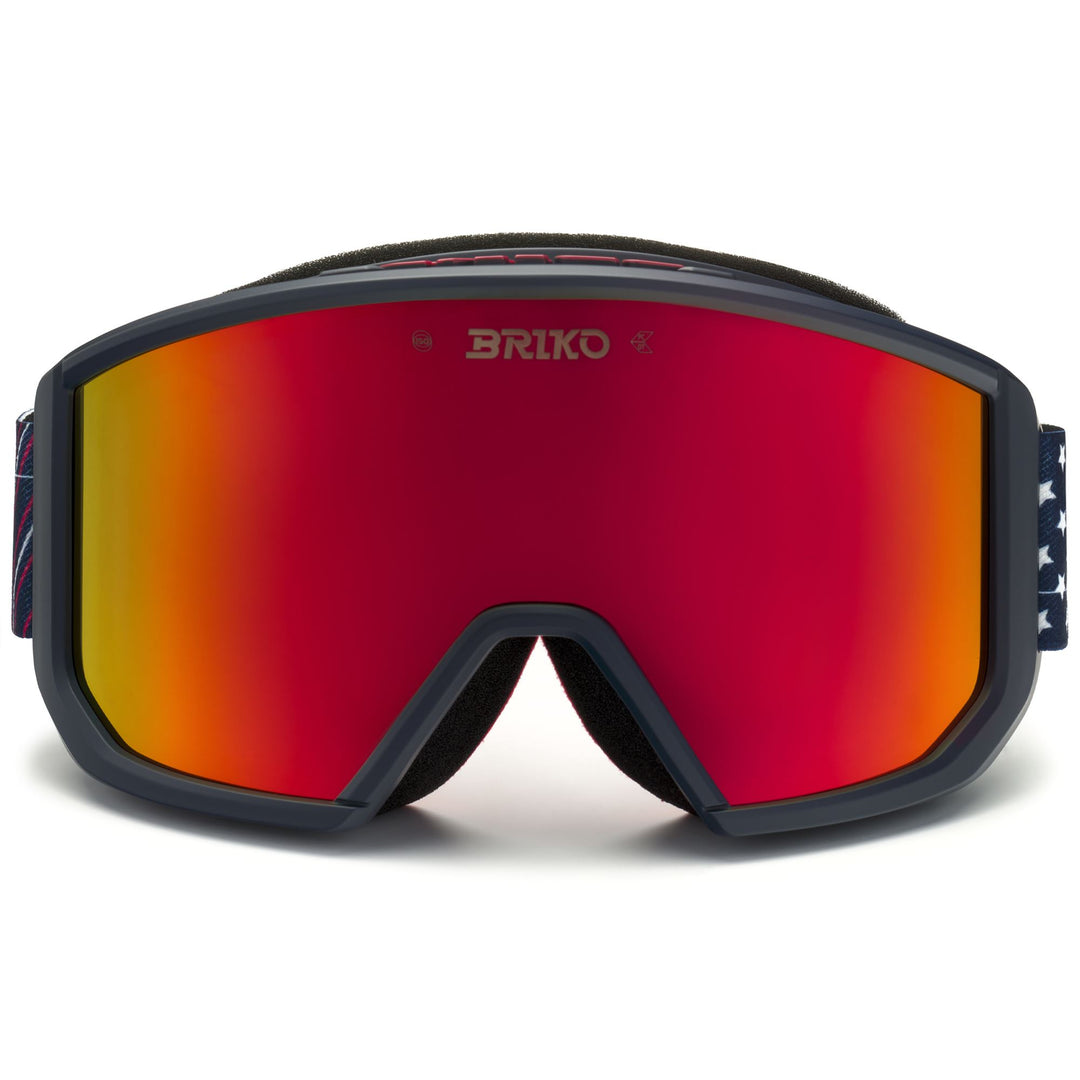VULCANO MASK USA - Goggles - Ski Goggles - Unisex - Tangaroa Blue Red-RM3 - Adult | ONE SIZE / Tangaroa Blue Red