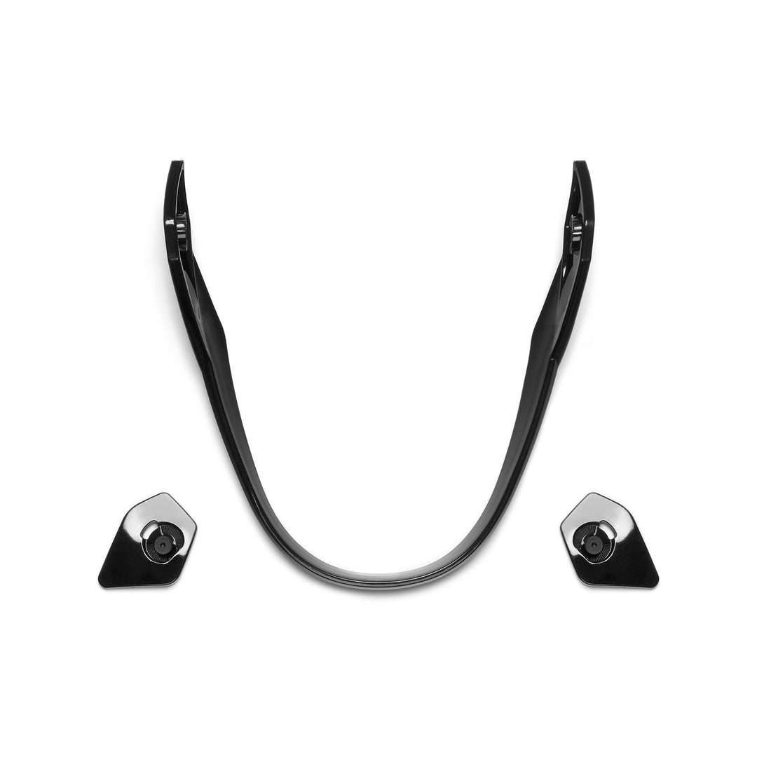 Unisex Black Ski Helmet Chin Guard with Mounting Kit 01