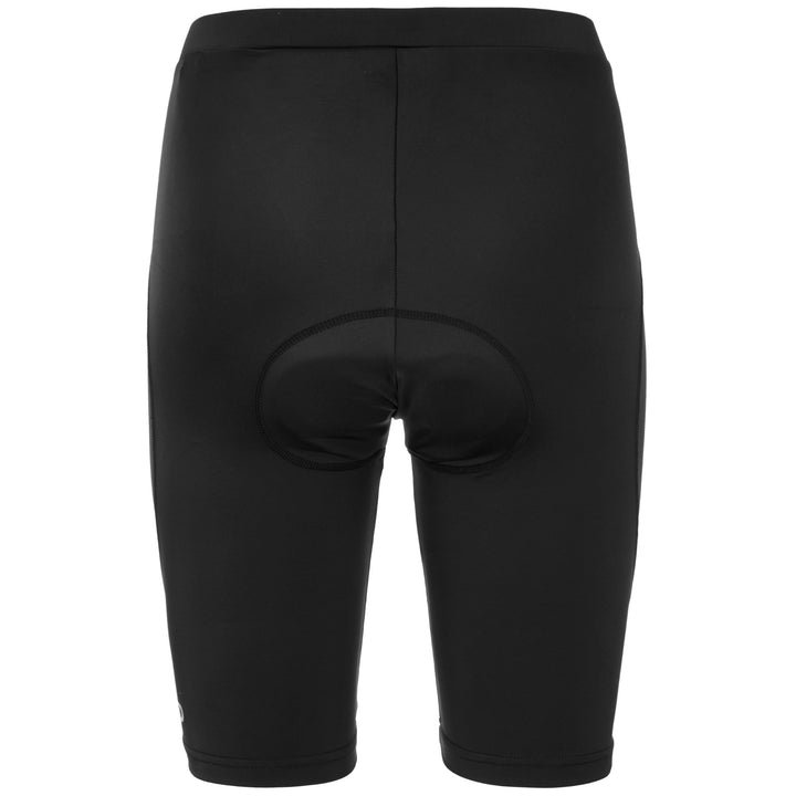 Black Women's Compression Cycling Shorts with Reflective Details 2
