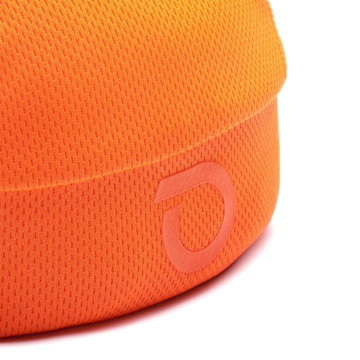 Couvre-casque unisexe orange pour vélo 4