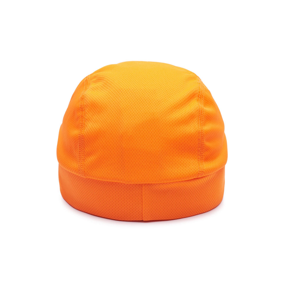 Couvre-casque unisexe orange pour vélo main