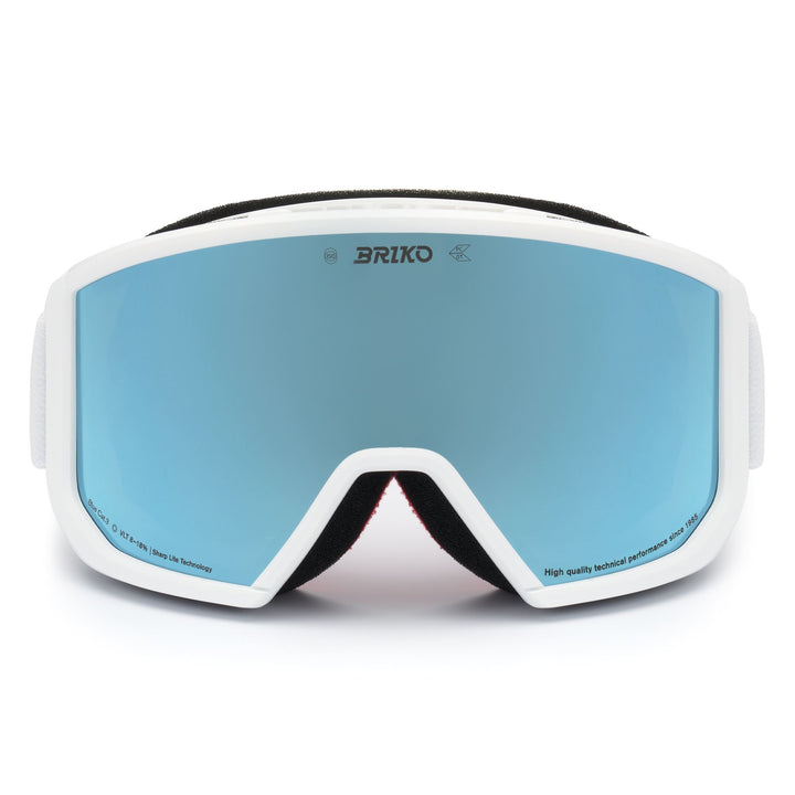 Unisex White Ski Goggles with Anti-Fog and UV Protection 1