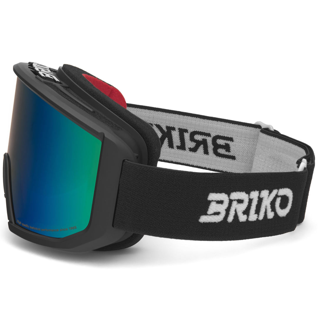 Unisex Black Ski Goggles with Enhanced Color Contrast and Impact Protection main