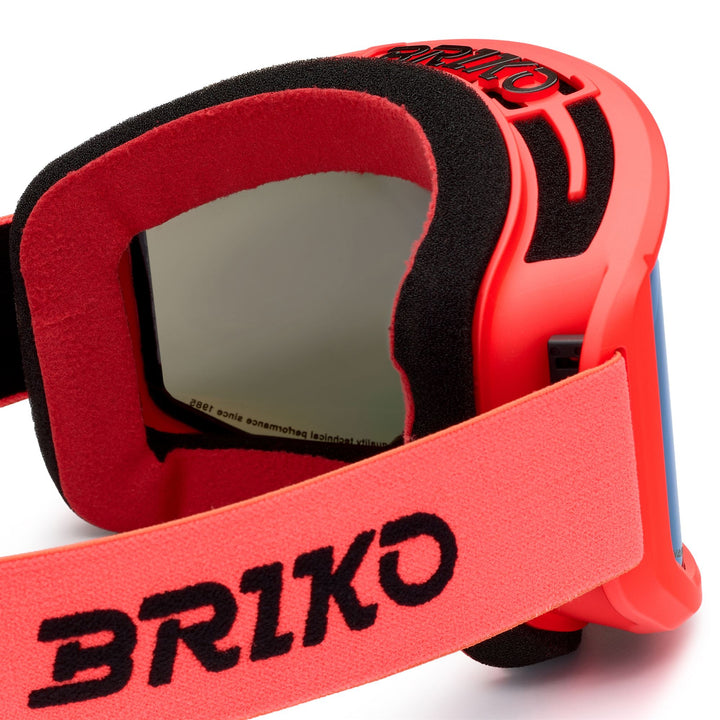 VULCANO MASK SHARP LITE - Lunettes de natation - Lunettes de ski - Unisexe - Orange Fluo-SBRM2 4