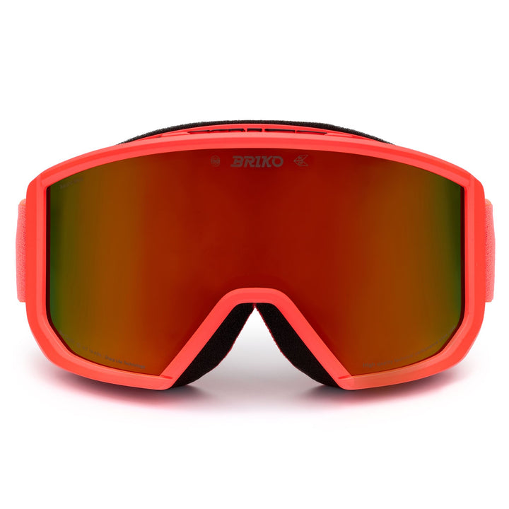 VULCANO MASK SHARP LITE - Lunettes de natation - Lunettes de ski - Unisexe - Orange Fluo-SBRM2 1