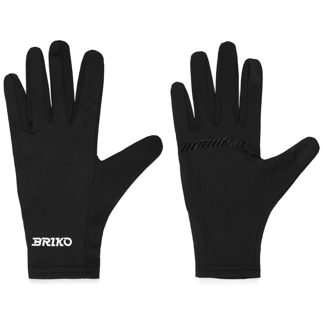 Unisex Black Cycling Gloves with Touchscreen and Grip 01