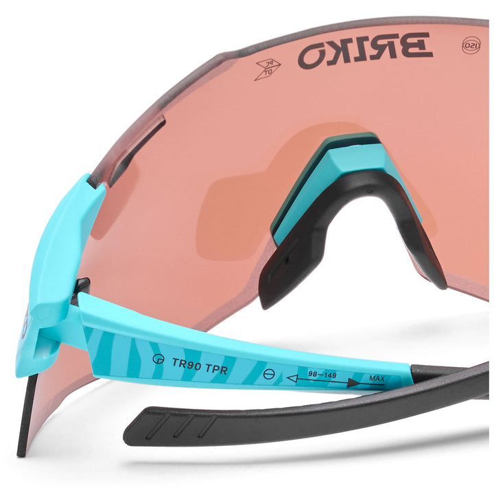 Unisex Blue Cycling Sunglasses with Interchangeable Lenses 4