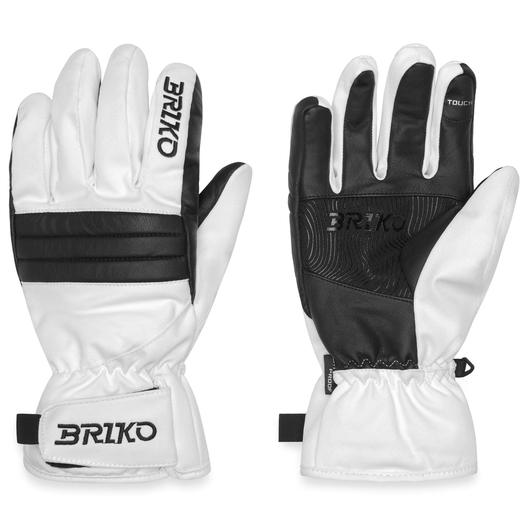 Unisex Black Waterproof and Breathable Snow Gloves for Outdoor Sports 01