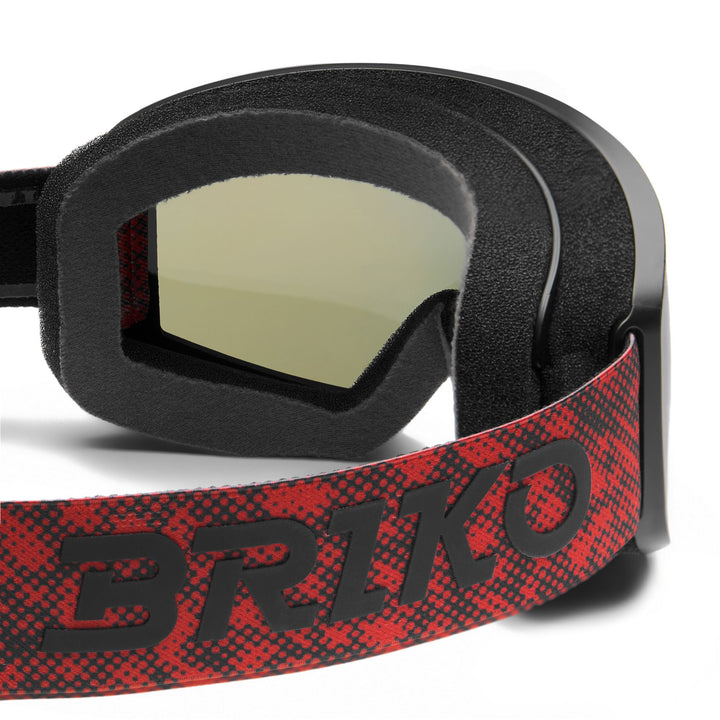 Unisex Black and Red Ski Goggles with Anti-Fog and UV Protection 4