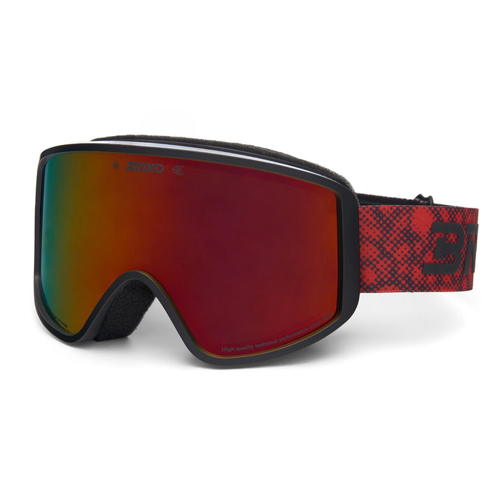 Unisex Black and Red Ski Goggles with Anti-Fog and UV Protection 3