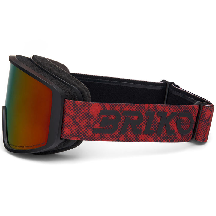 Unisex Black and Red Ski Goggles with Anti-Fog and UV Protection 2