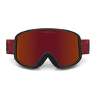 PULSE SHARP LITE - Goggles - Ski Goggles - Unisex - Graphic Black Monza Red-SBRM2
