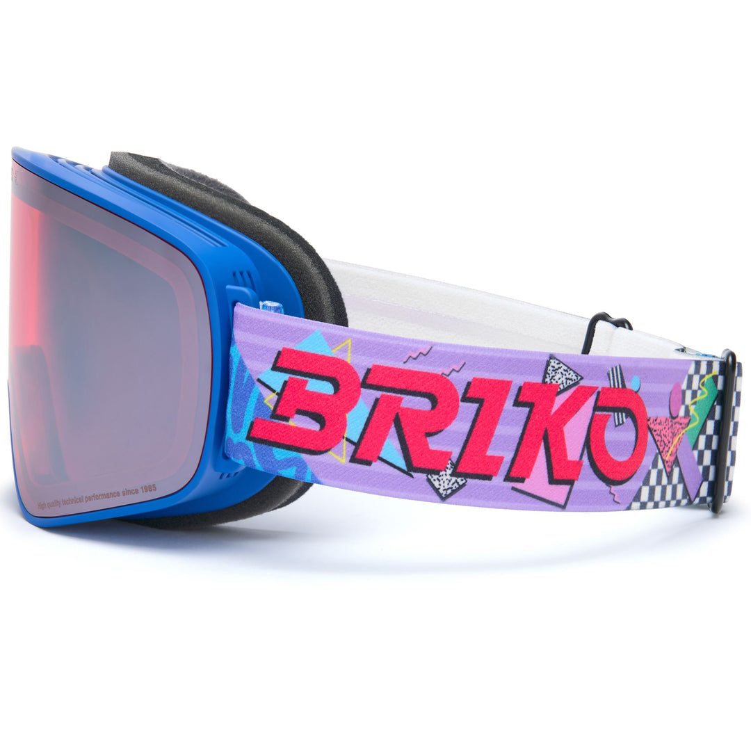 Maschera da sci unisex blu con trattamento antiappannamento e protezione UV. main