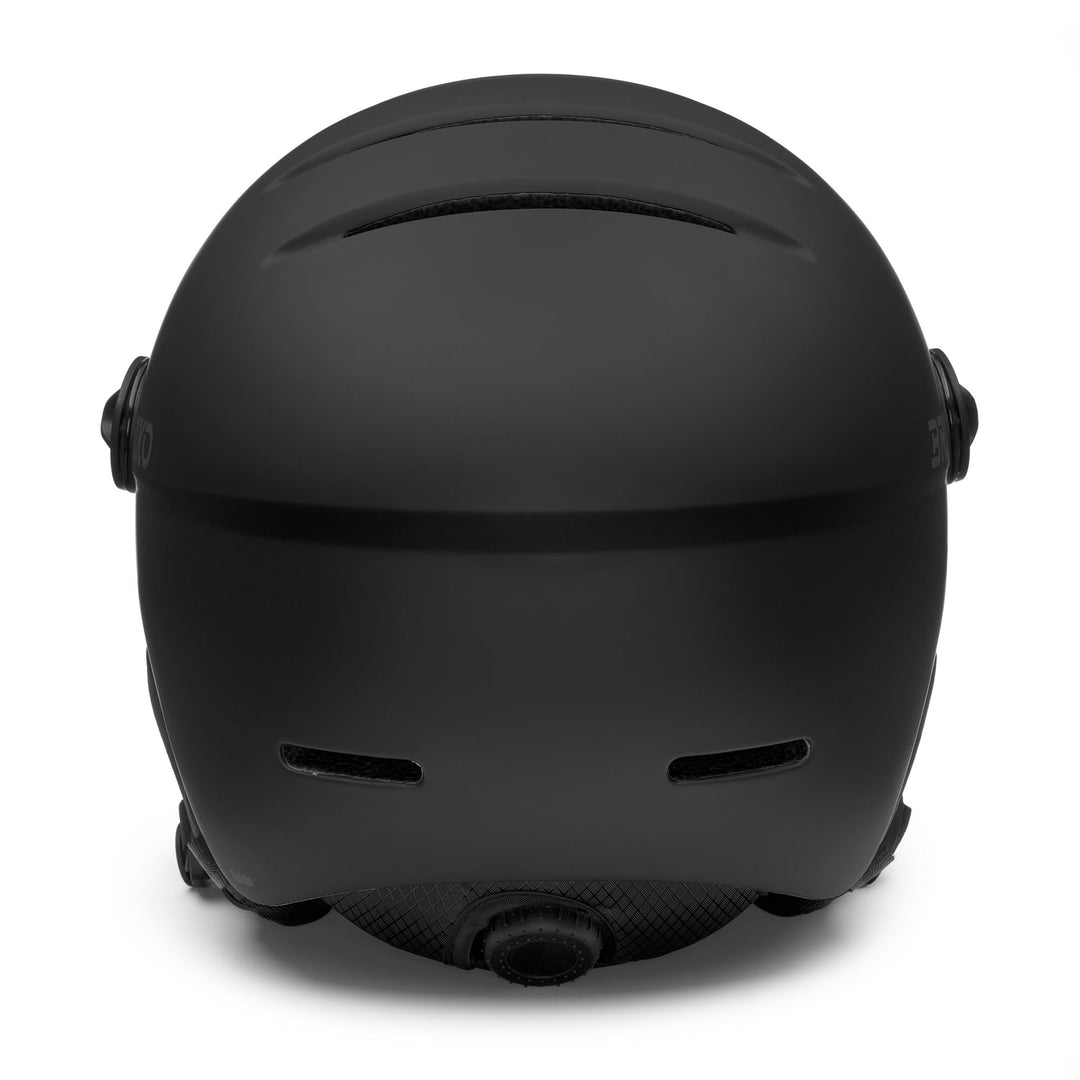 Casco da sci da uomo nero con visiera main
