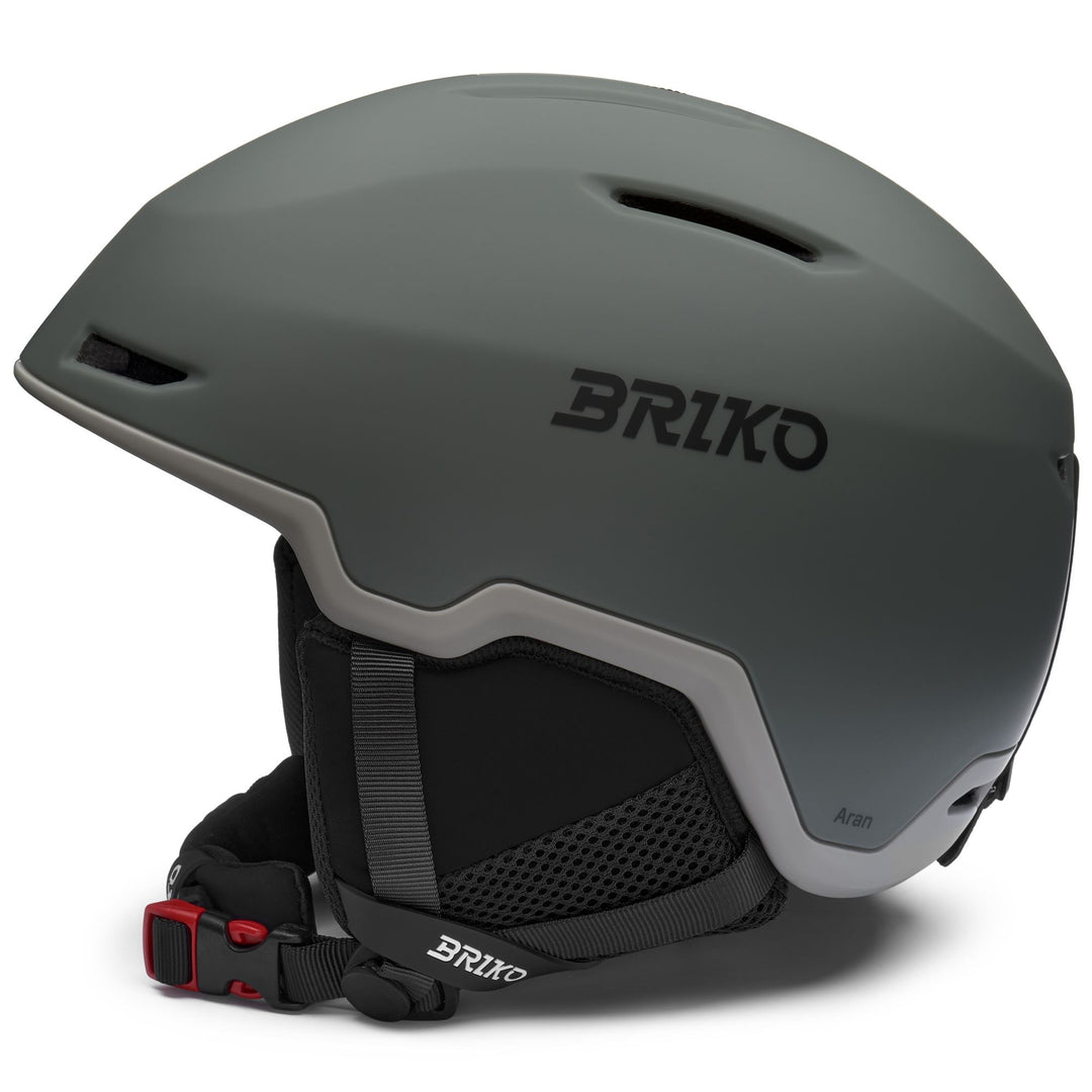 Unisex Grey and Black Ski Helmet with Adjustable Ventilation main