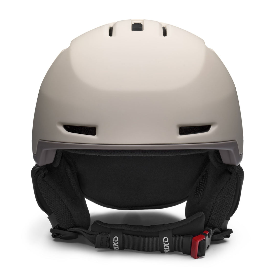 Unisex Grey and Silver Ski Helmet for All-Mountain Use main