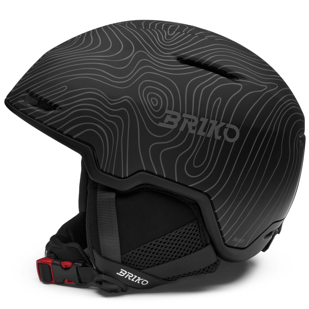 Casco da sci unisex grigio e nero con ventilazione regolabile 02