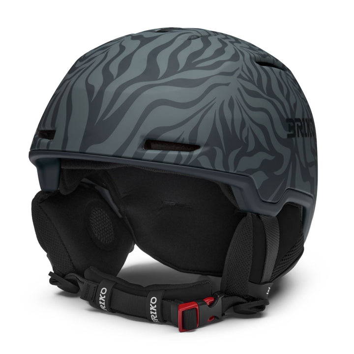 Unisex Gray and Black Ski Helmet with Adjustable Ventilation 1