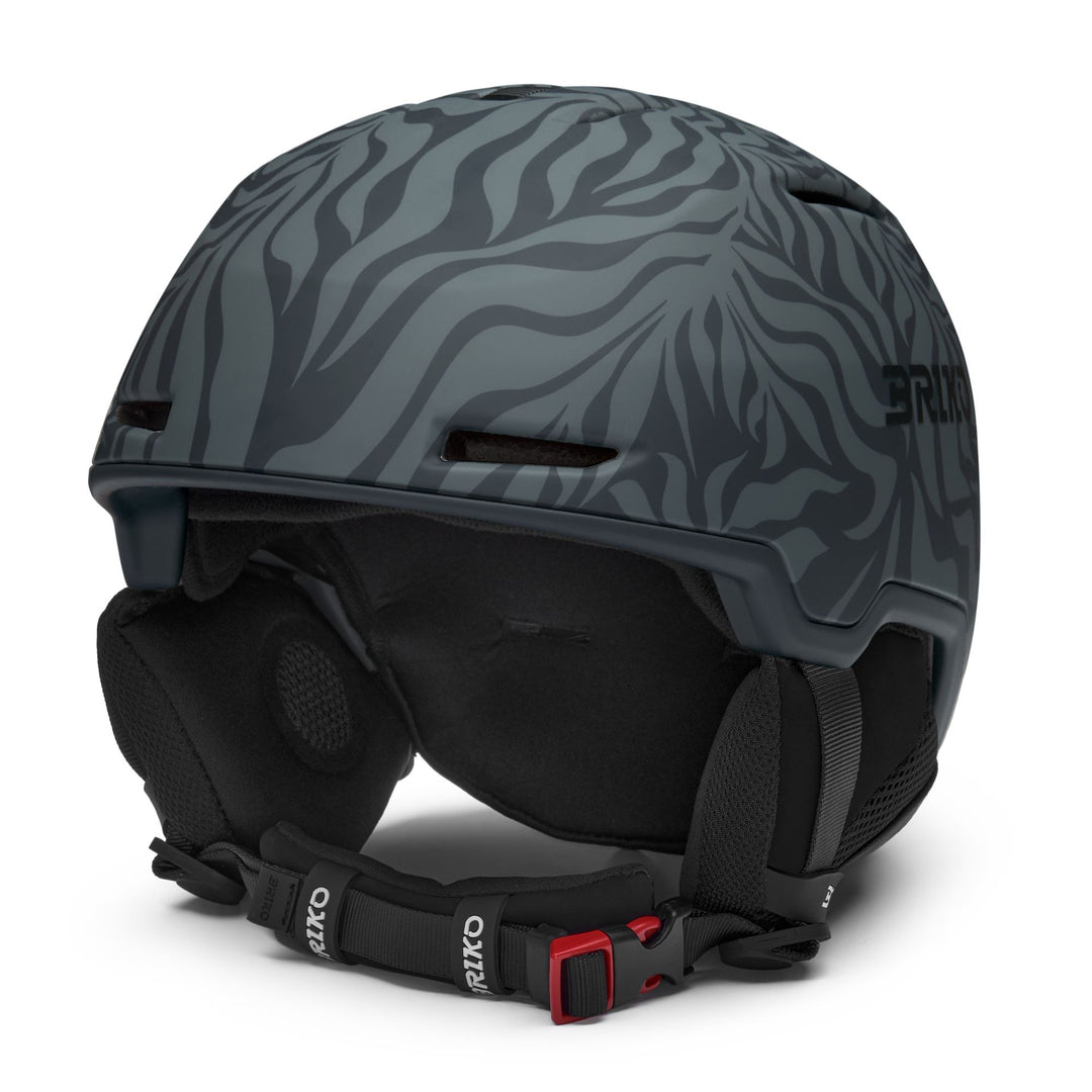 Unisex Gray Ski Helmet for All-Mountain Use with Adjustable Ventilation 01