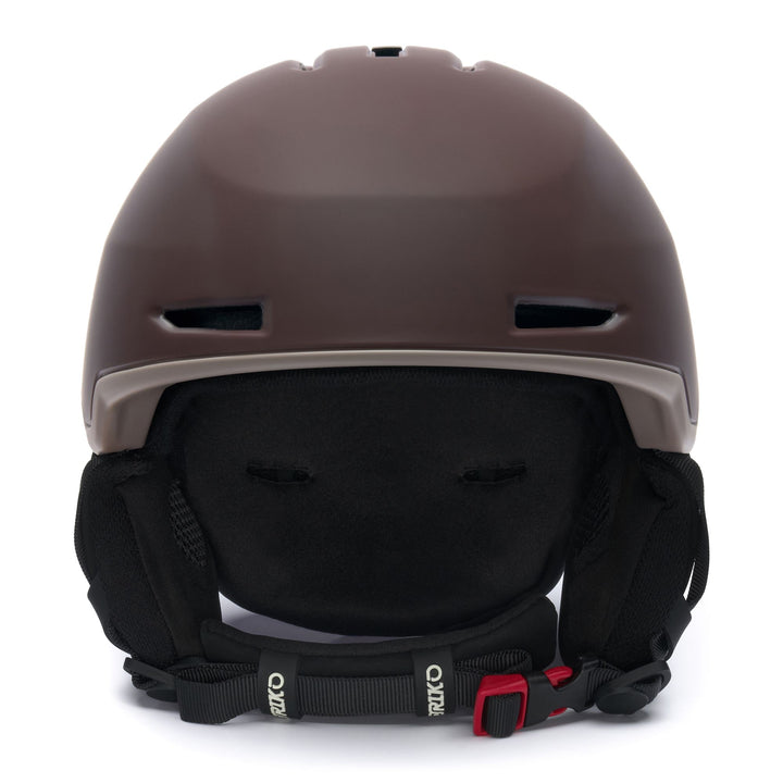 Unisex Brown Ski Helmet for All-Mountain Use 3