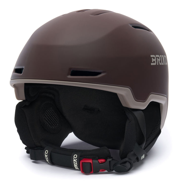 Unisex Brown Ski Helmet for All-Mountain Use 1