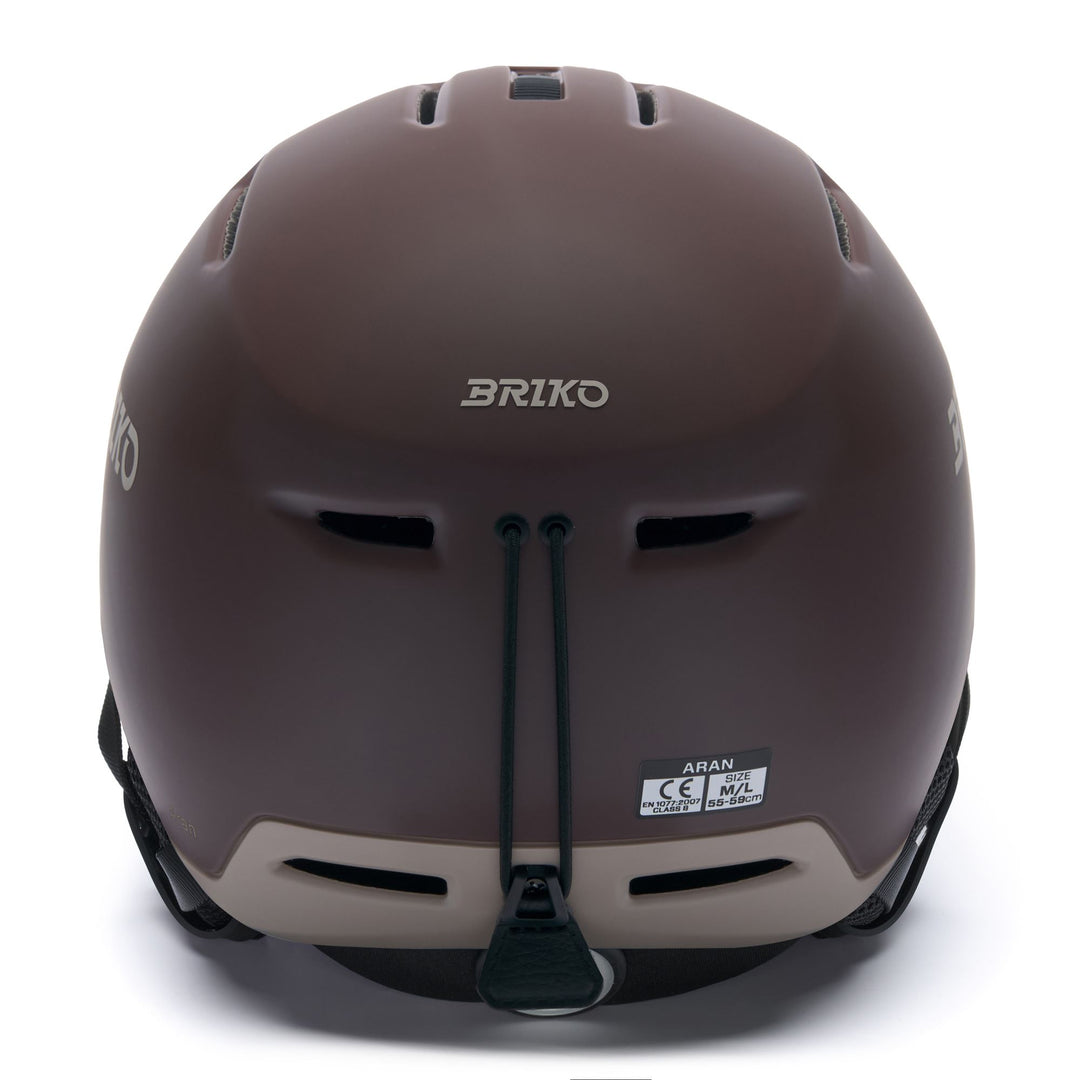 Unisex Brown Ski Helmet for All-Mountain Use main