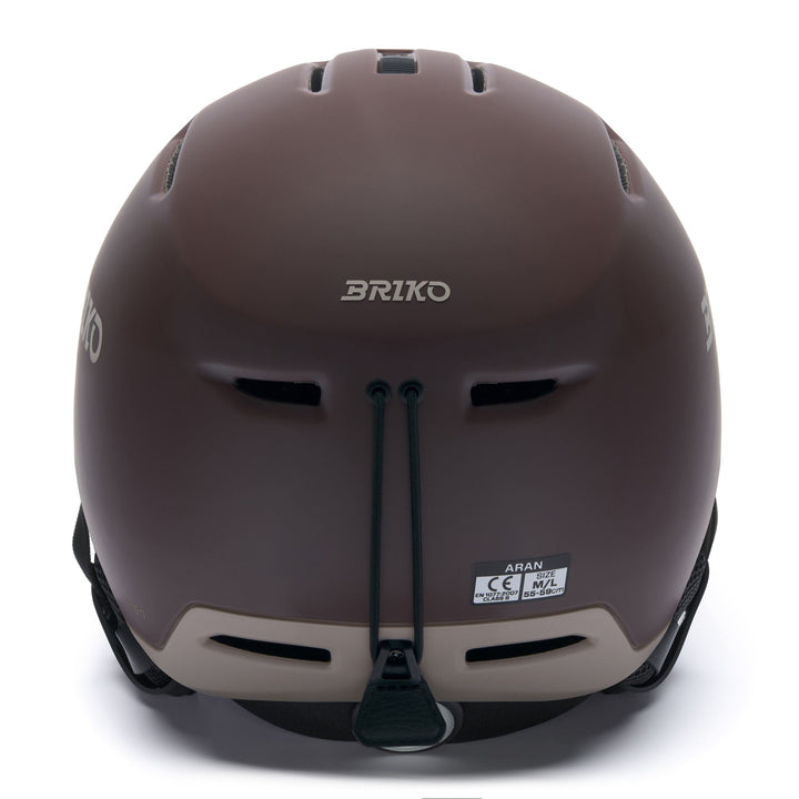 Unisex Brown Ski Helmet for All-Mountain Use 4