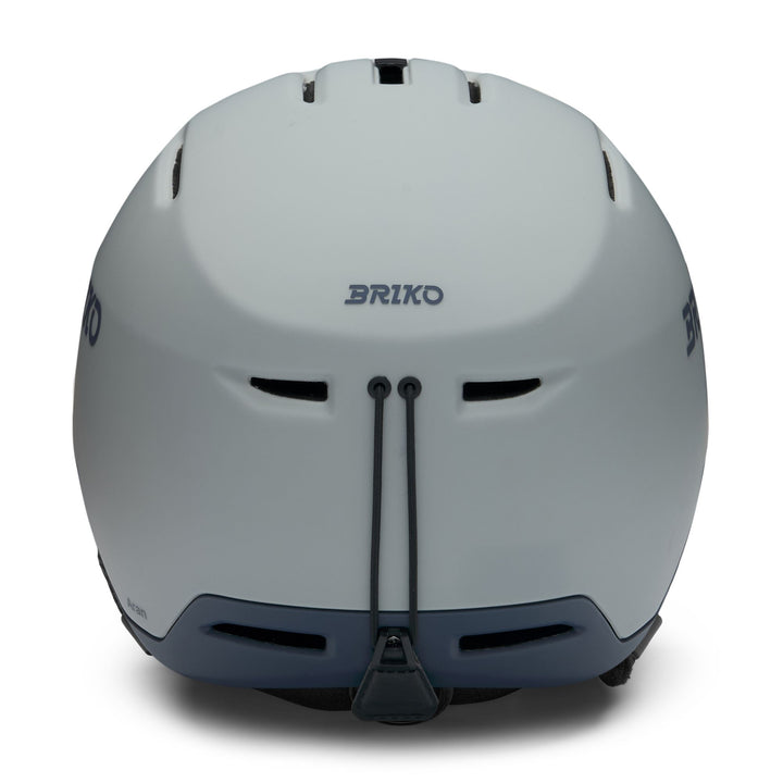 Unisex Gray and Blue Ski Helmet with Adjustable Ventilation 4