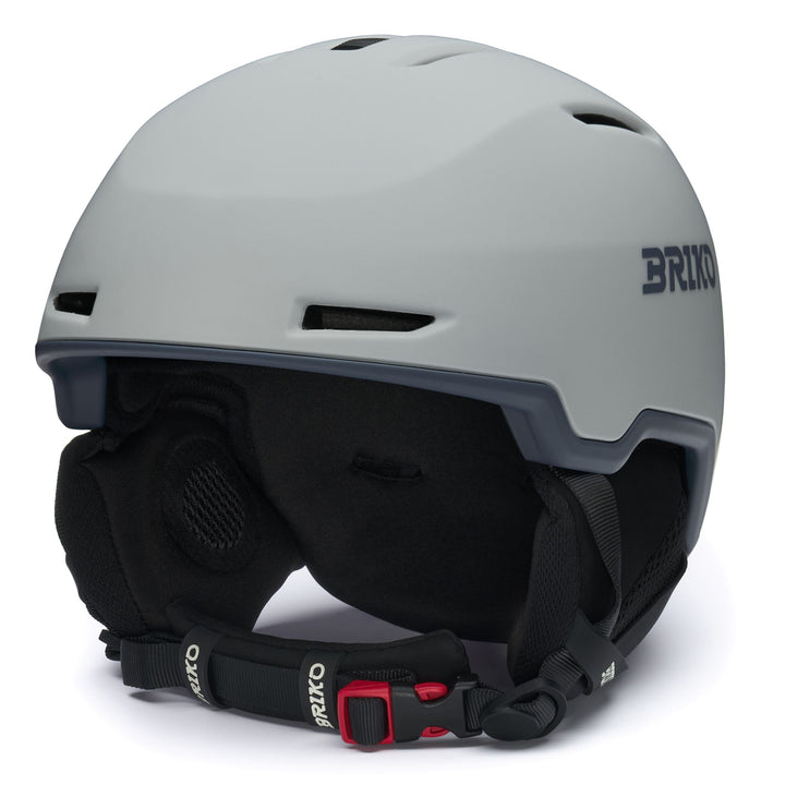 Unisex Gray and Blue Ski Helmet for All-Mountain Use 1