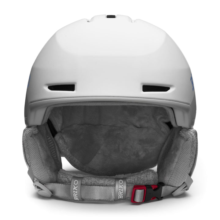 Woman White Ski Helmet for All-Mountain Use 3