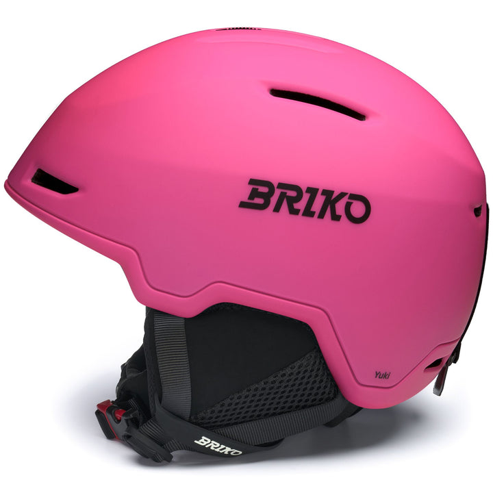 Casque de ski rose et noir pour femme, adapté à une utilisation tout-terrain 2