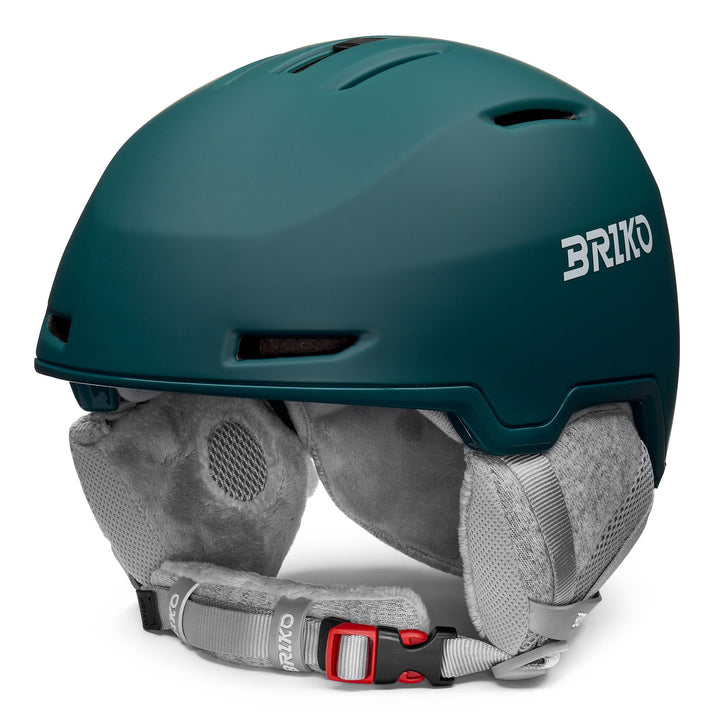 YUKI - Helmets - Helmet - Woman - Matt Shiny Petrol Green-Grey 1