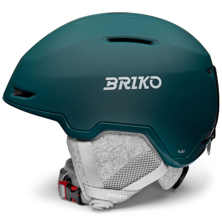 YUKI - Helmets - Helmet - Woman - Matt Shiny Petrol Green-Grey 2