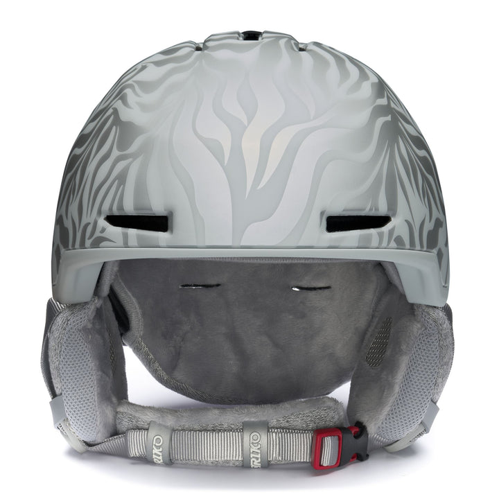Woman Iron Gray Ski Helmet for All-Mountain Use 3