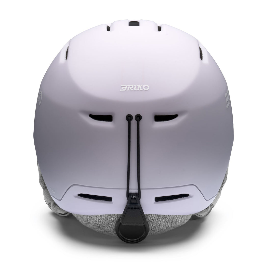 Woman Violet and Pink Ski Helmet with Adjustable Ventilation main