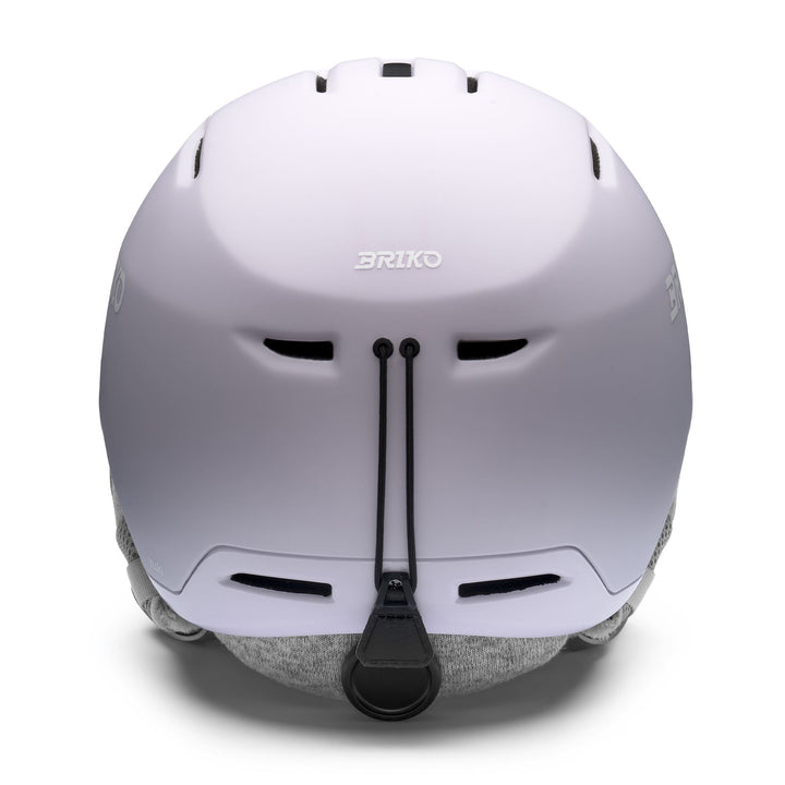 Woman Violet and Pink Ski Helmet with Adjustable Ventilation 4