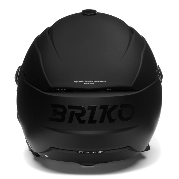 Unisex Black Ski Helmet with Ventilation and Antibacterial Treatment 4