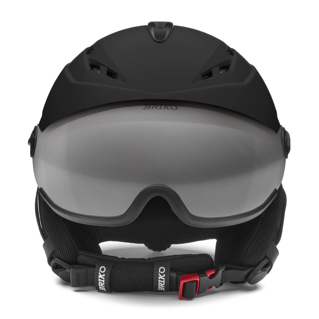 Unisex Black Ski Helmet with Ventilation and Antibacterial Treatment main