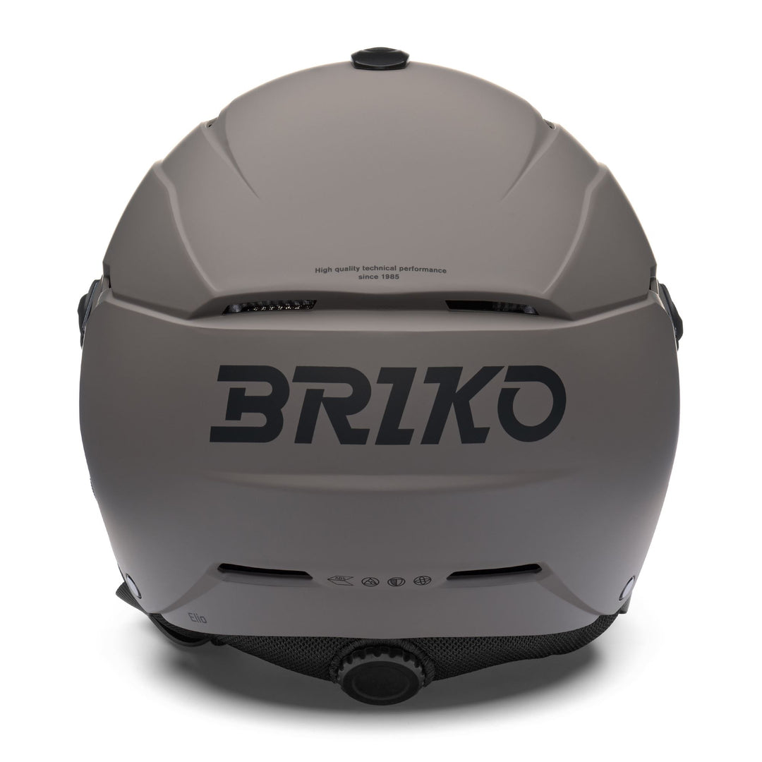 Unisex Grey and Black Ski Helmet with Ventilation and Antibacterial Treatment main