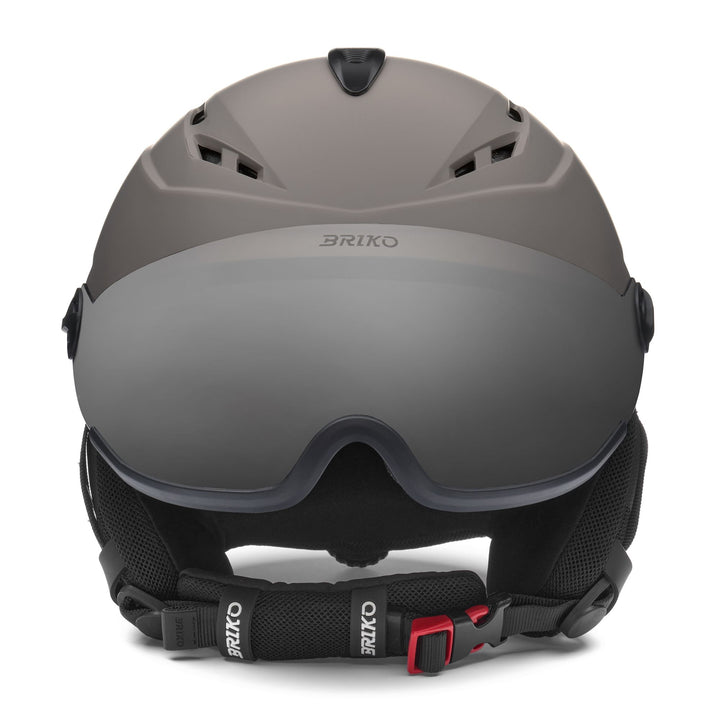 Unisex Grey and Black Ski Helmet with Ventilation and Antibacterial Treatment 3