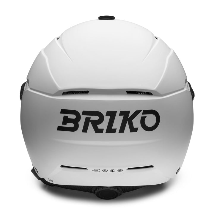 Casco da sci unisex grigio e bianco con ventilazione e trattamento antibatterico 4