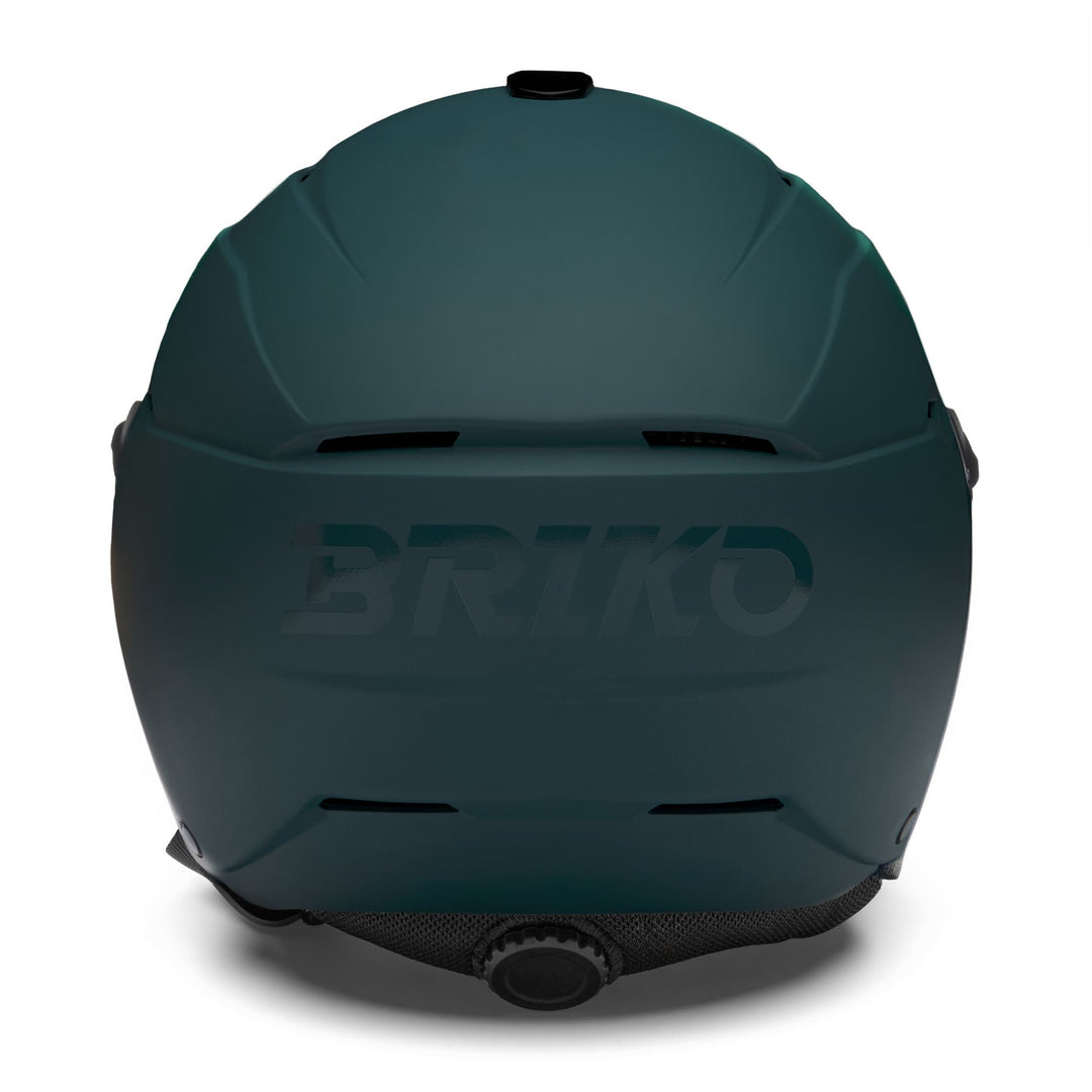 Unisex Petrol Green Ski Helmet with Ventilation and Antibacterial Treatment main