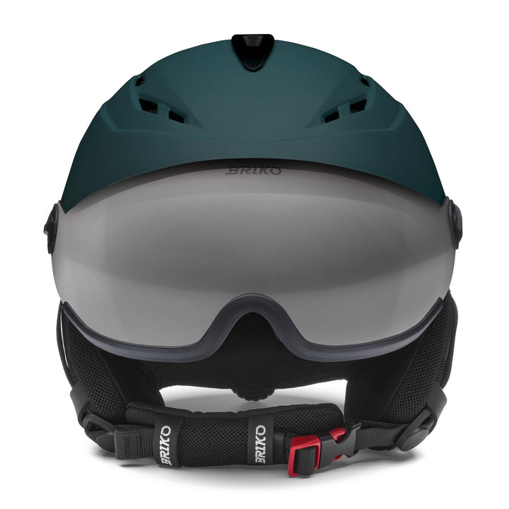 Unisex Petrol Green Ski Helmet with Ventilation and Antibacterial Treatment 3