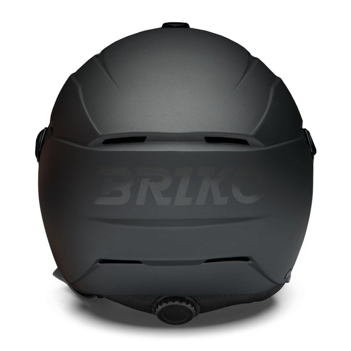 Unisex Gun Metal Ski Helmet with Ventilation and Antibacterial Treatment 4