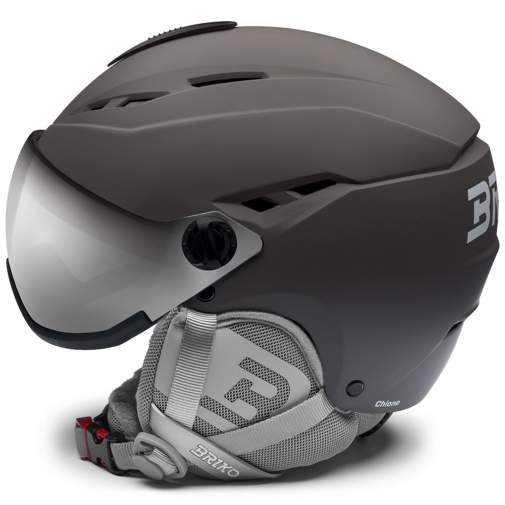 Casco da sci da donna grigio e bianco con ventilazione e caratteristiche antibatteriche 02
